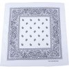 Šatka BANDANA - 55 x 55cm - ČIERNA