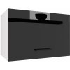 Kuchynská skrinka Belini nad digestor 60 cm čierny lesk Výrobca INF SGP60/2/WT/B/0/B1