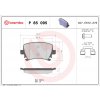 Sada brzdových platničiek kotúčovej brzdy BREMBO P 85 095