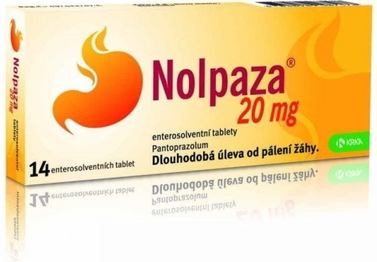 Nolpaza 20 mg tbl.ent.14 x 20 mg