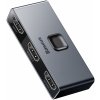 Baseus Matrix HDMI Splitter 2x1 / 1x2, sivý CAHUB-BC0G