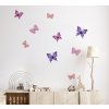 Motýľ Nálepky na stenu. Detská izba dekorácie