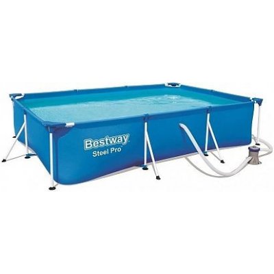 Bazén BESTWAY Steel Pro 3 x 2,01 x 0,66 m s kartušovou filtráciou - 56411 TP56411