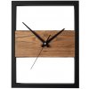 Drevené dizajnové hranaté hodiny JVD NS22005/78XL, 45cm