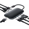 AUK AUKEY CB-C71 dokovacia stanica a replikátor portov Čierna