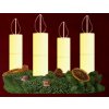 Adventné LED sviečky SADA ( 4ks )