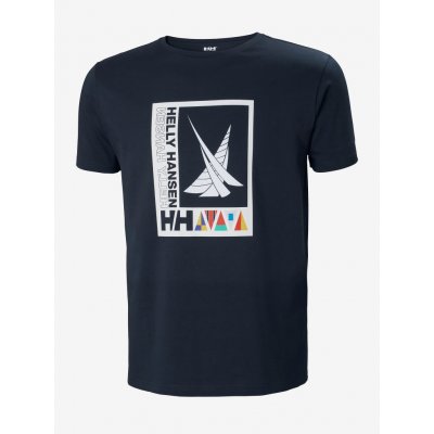 Helly Hansen pánské triko Shoreline T-Shirt 2.0 navy