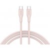 Canyon CC60SC10, 1 m kábel, USB-C / USB-C, PD 60 W, 480 Mbps, ružový CNS-CC60SC10PS