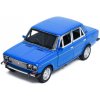Lada 2106 kovový model hračka na batérie svetla zvuk 1:24 Modrá
