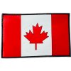 Plastové 3D patche 3D gumová nášivka KANADSKÁ VLAJKA - Farebná