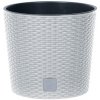 Prosperplast kvetináč Rato Round 40 cm biela DRTUS400L