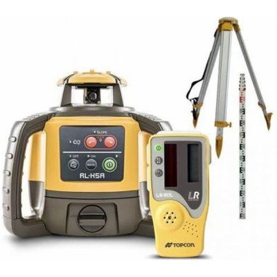 Topcon RL-H5A SET stativ s kľukou, lata