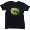 The Beatles Apple Logo Black M Tričko