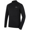 Merino termoprádlo tričko Husky Merow zips M black, XXL