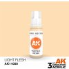 AK Interactive akrylová barva light flesh 17 ml