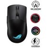 ASUS myš ROG KERIS WIRELESS AIMPOINT (P709), RGB, Bluetooth, černá 90MP02V0-BMUA00