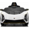 Mamido Elektrické autíčko Lamborghini biela