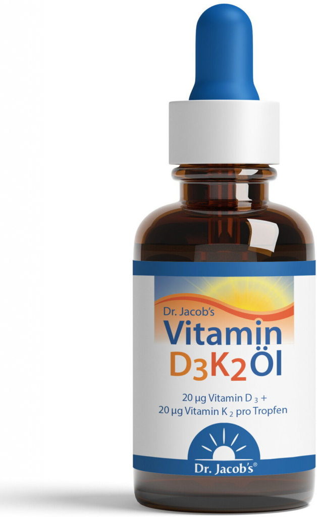 Dr. Jacobs Medical Vitamin D3 + K2 kvapky 20 ml od 18,81 € Heureka.sk