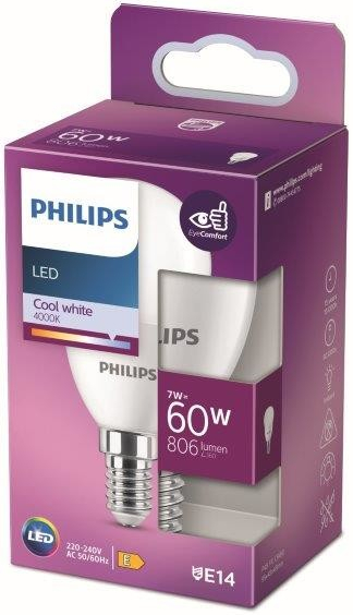 Philips P48 E14 806 lm 4000 K LED žárovka