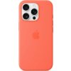 Apple iPhone 16 Pro Silicone Case with MagSafe - Tangerine MDFY4ZM-A