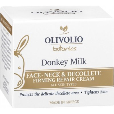 Olivolio Botanics Donkey Milk Face Neck & Decollete Cream 50 ml