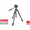 Manfrotto 190X aluminium 3-Section Tripod with XPR MK190X3-2W