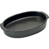 Serax Zapekacia miska oválna Pure 3 l, čierna