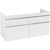 Villeroy & Boch Venticello umývadlová skrinka 115,3x59x50,2 cm,4 zásuvky,Crystal White A92901DH