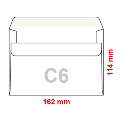 Obálky C6 114x162 mm samolepiace, 50 ks od 1,7 € - Heureka.sk
