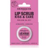Dermacol Kiss & Care peeling na pery z bambusu vône Red Fruit 12 ml