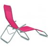 Aga Záhradné lehátko SIESTA Ružové