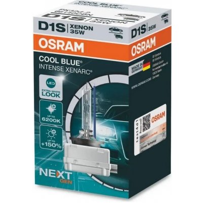 OSRAM Xenon Xenarc Cool Blue Intense D1S 35W (66140CBN) (66140CBN)