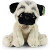 Plyšový pes mops 30 cm ECO-FRIENDLY