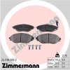 Sada brzdových platničiek kotúčovej brzdy OTTO ZIMMERMANN 24738.200.2