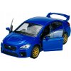 WELLY SUBARU IMPREZA WRX STi MODRÁ 1:34 NOVÝ KOVOVÝ MODEL 43693