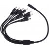 XtendLan Napájací kábel/splitter 1 na 8, jack 2,1mm