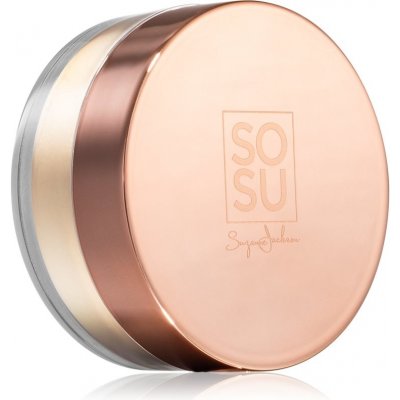 SOSU Cosmetics Face Focus zmatňujúci fixačný púder odtieň 02 LowLight 11 g
