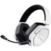 TRUST Herní sluchátka GXT 493W Carus, Bluetooth, 2.4GHz, bílá