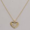 KA NNCV058 - Zlatá retiazka srdce 42-45 2.30 g
