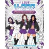Reel Ink Press I Love K-pop Coloring and Activity Book