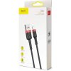 Baseus Lightning Cafule Cable 2A, 3m Red/Black (CALKLF-R91)