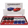 Auto Kinsmart 1966 Ford GT40 MKII kov/plast 13cm 4 barvy na zpětné natažení 12ks v boxu