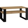 Konferenčné stolík MODERN 1P Dub artisan + čierna