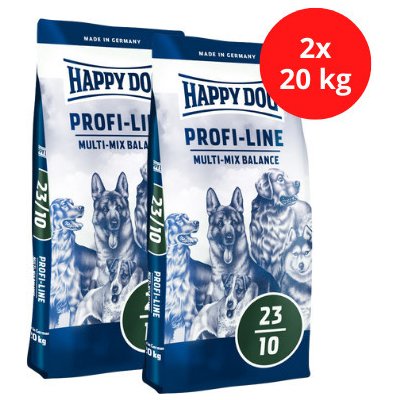 HAPPY DOG Profi line Multi-Mix Balance 23/10 2x20kg