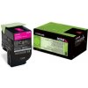 Lexmark 802M, 80C20M0 (CX310, CX410, CX510), purpurová (magenta), originál toner