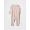 GAP Baby overal s logom Ružová 0-3M Ružová Ružová