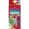 Farebné ceruzky, sada, trojhranný tvar, FABER CASTELL Grip 2001, 24 rôznych farieb