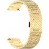 Techsuit - Watchband 20mm (W052) remienok pre Samsung Galaxy Watch 4/5/Active 2, Huawei Watch GT 3 (42 mm)/GT 3 Pro (43 mm) – zlatý