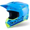 ALPINESTARS prilba S-M3 FORCE modrá/žltá fluo 2026 - L