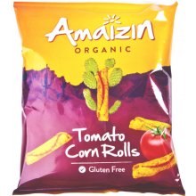 Amaizin Kukuričné chipsy bezlepkové bio Kukuričné chipsy paradajkové 100 g
